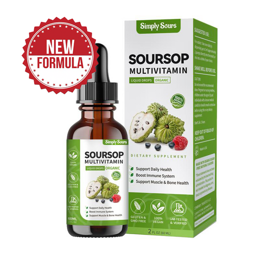 100% Pure Organic Soursop Extract (NEW FORMULA)